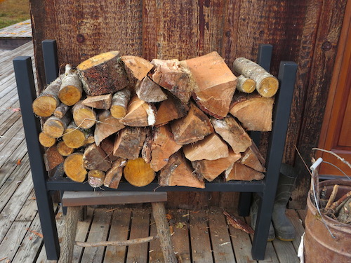 1st Fall Wood Stack 2017.JPG